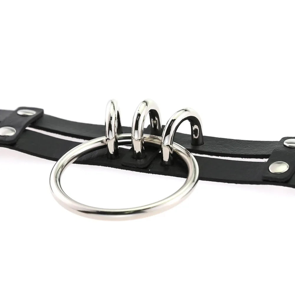 Punk Choker Collar Goth Necklace Big Transparent  Straps Chocker Women Girls Trendy Rock Sexy Harajuku Emo Gothic Jewelry