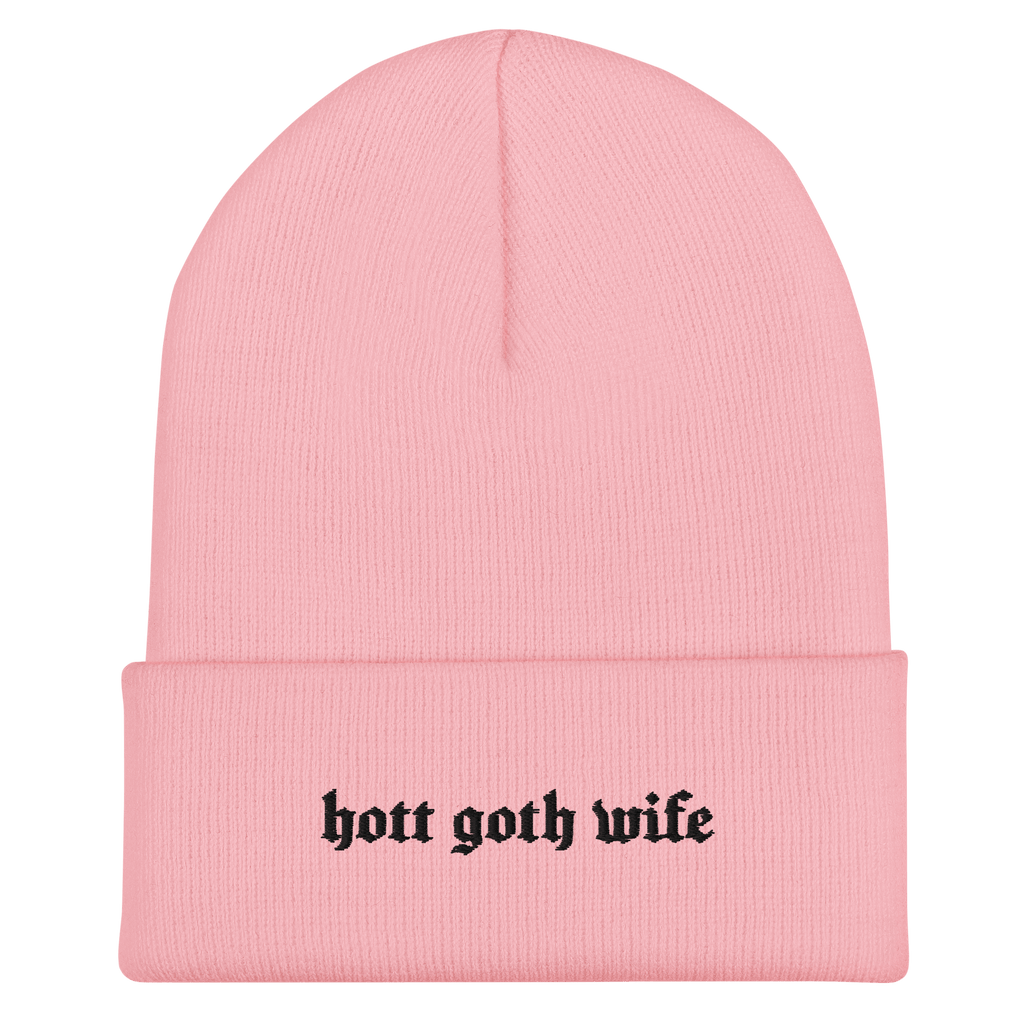 Hot Goth Wife Knit Beanie