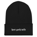 Hot Goth Wife Knit Beanie