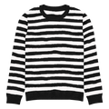Pugsley Print Knit Crewneck Sweater