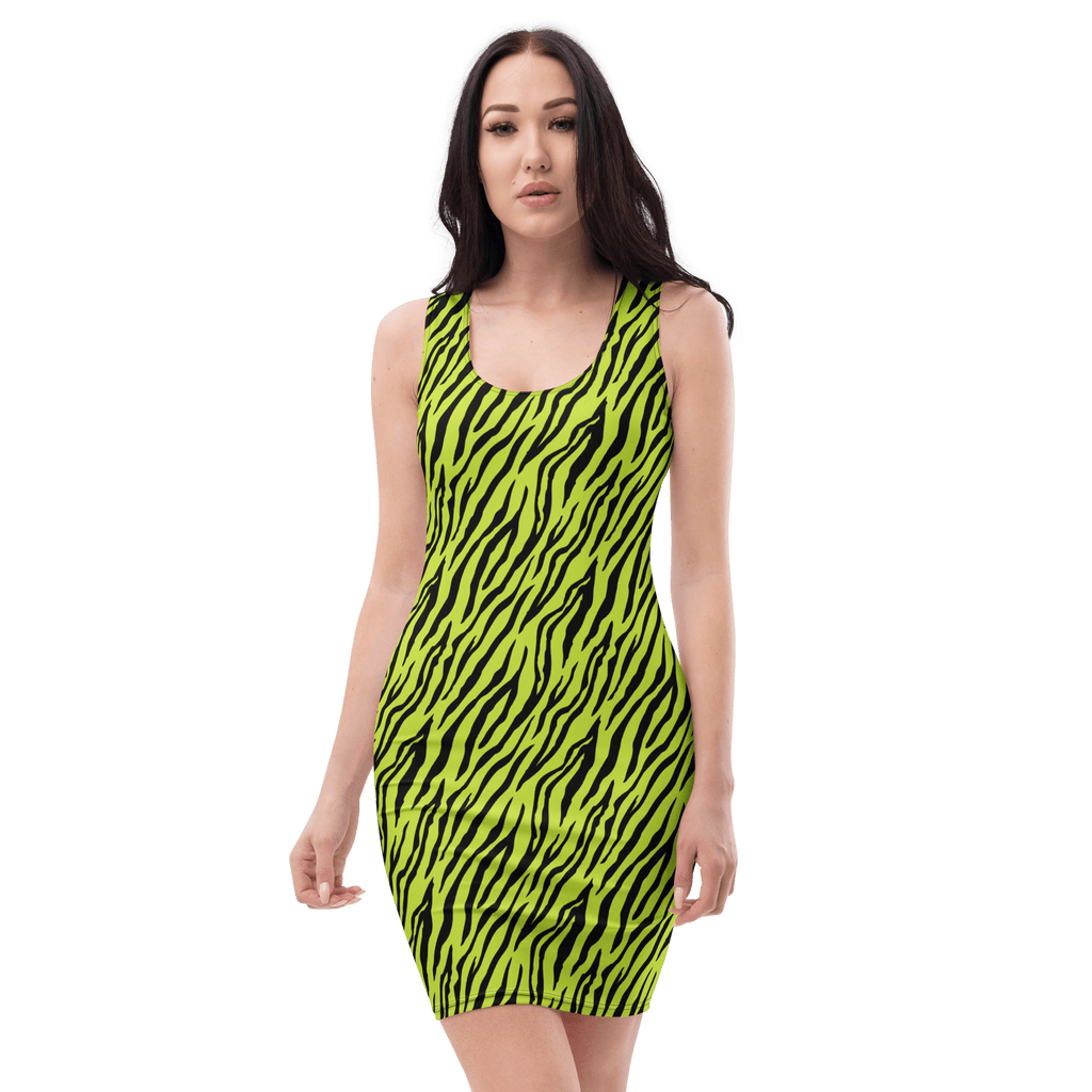 Tangy Tiger Bodycon Dress